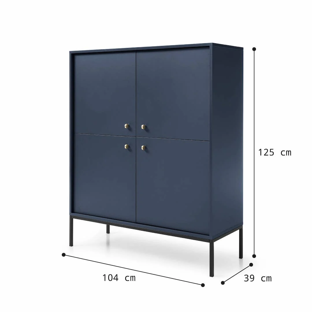 Mono Highboard Cabinet 104cm - Image 6