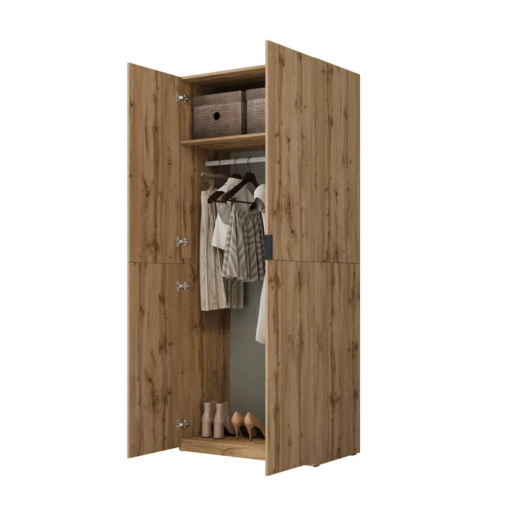 Montana Hinged Door Wardrobe 90cm - Image 24