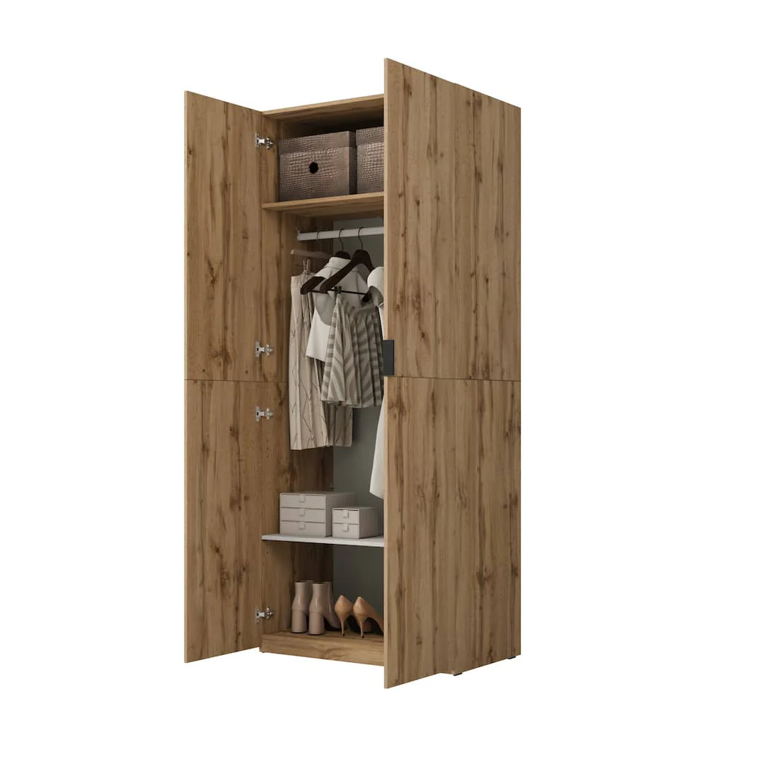 Montana Hinged Door Wardrobe 90cm - Image 25