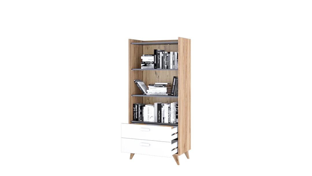 Mood MD-03 Bookcase 72cm - Image 3