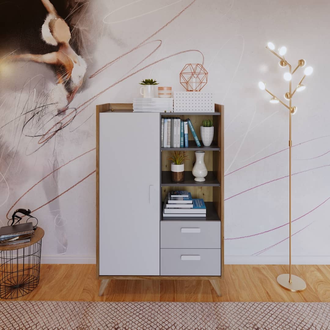 Mood MD-04 Sideboard Cabinet 85cm - Image 4