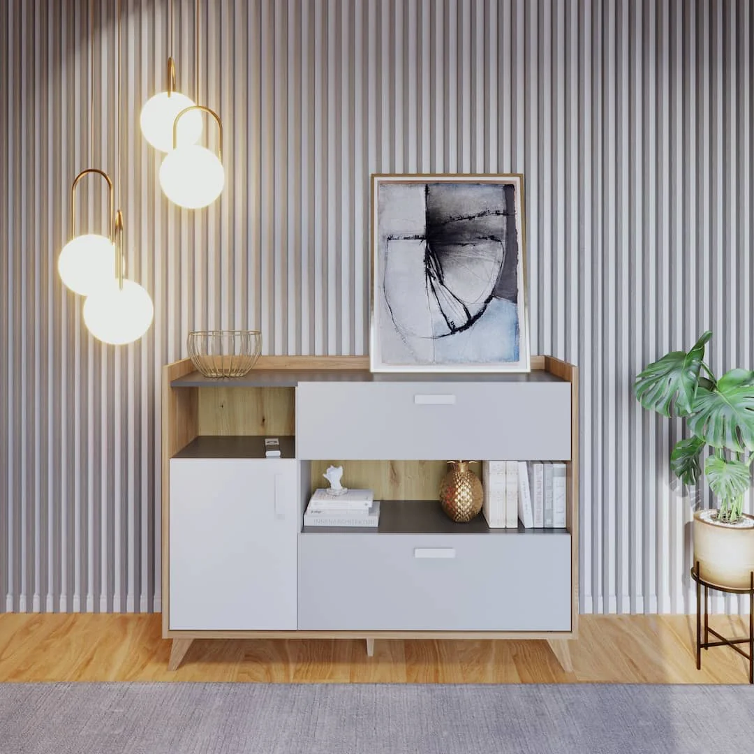 Mood MD-05 Sideboard Cabinet 130cm - Image 4
