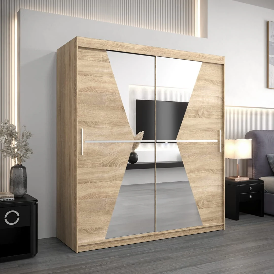 Morocco Sliding Door Wardrobe 180cm - Image 14