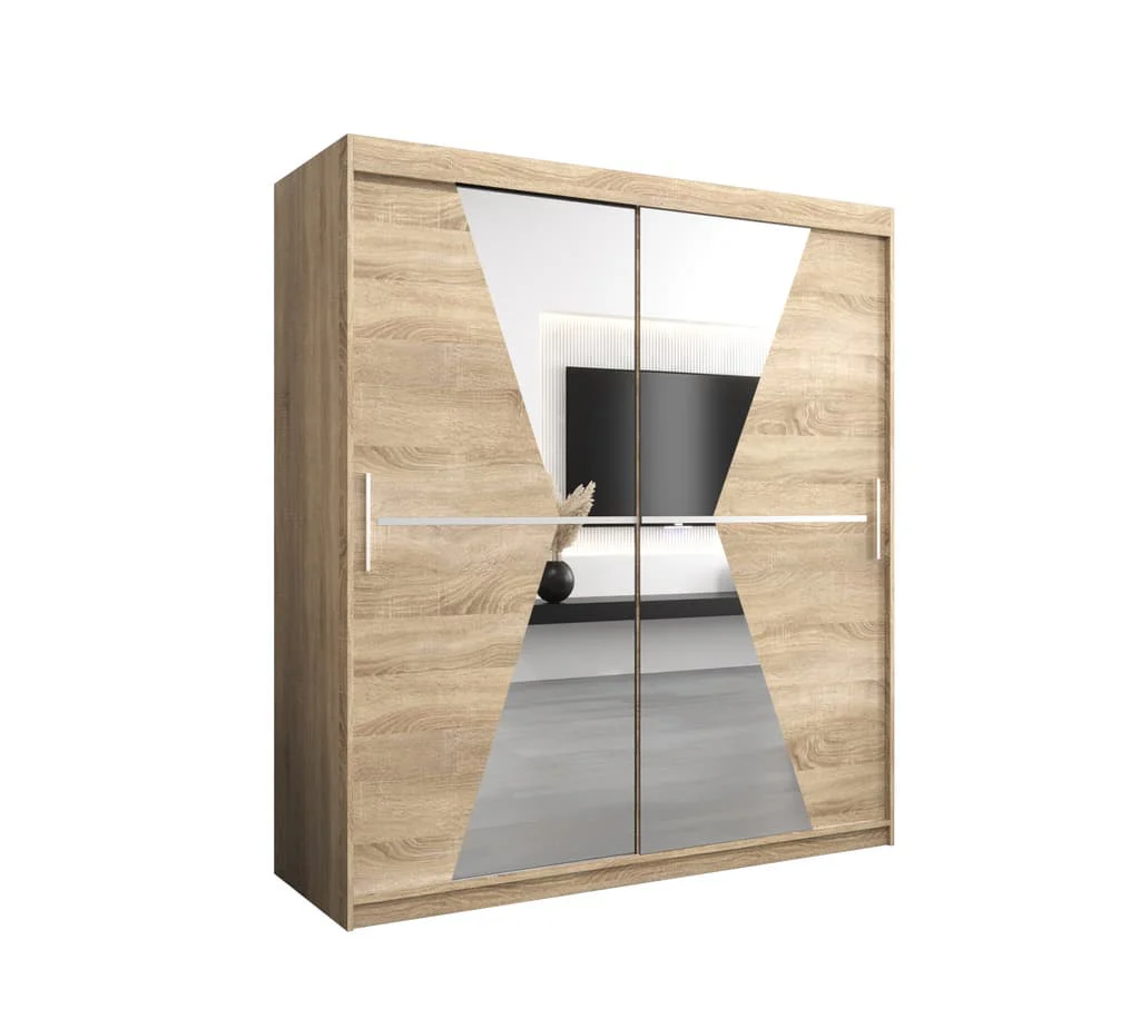 Morocco Sliding Door Wardrobe 180cm - Image 15