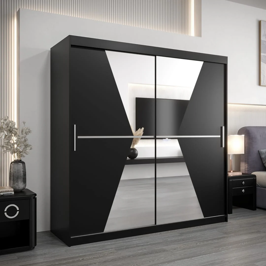 Morocco Sliding Door Wardrobe 200cm - Image 10