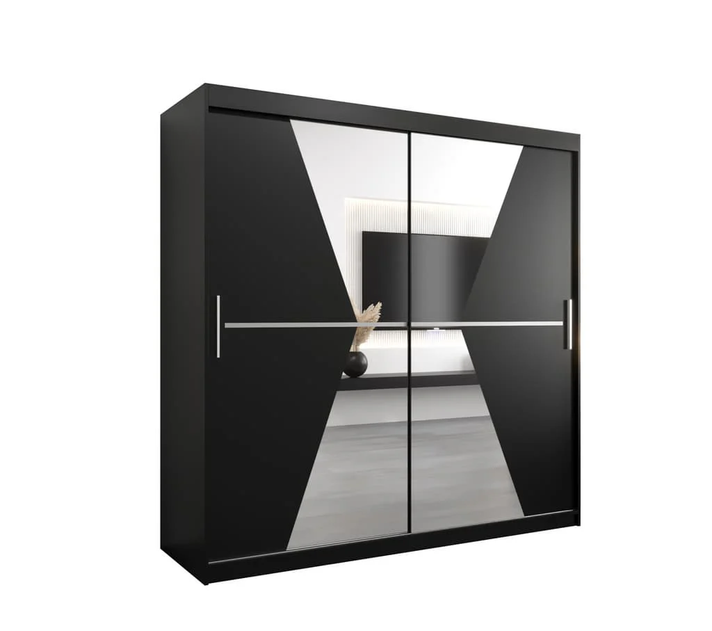 Morocco Sliding Door Wardrobe 200cm - Image 11