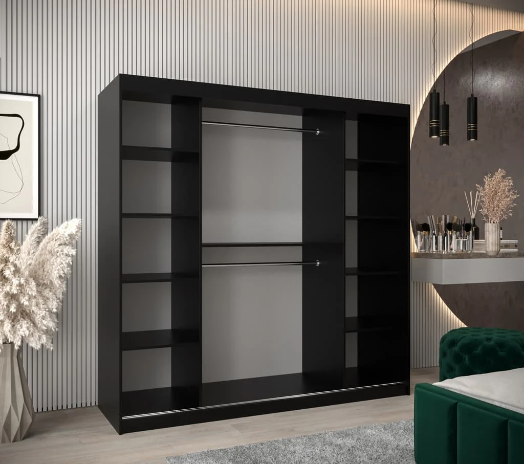 Morocco Sliding Door Wardrobe 200cm - Image 12