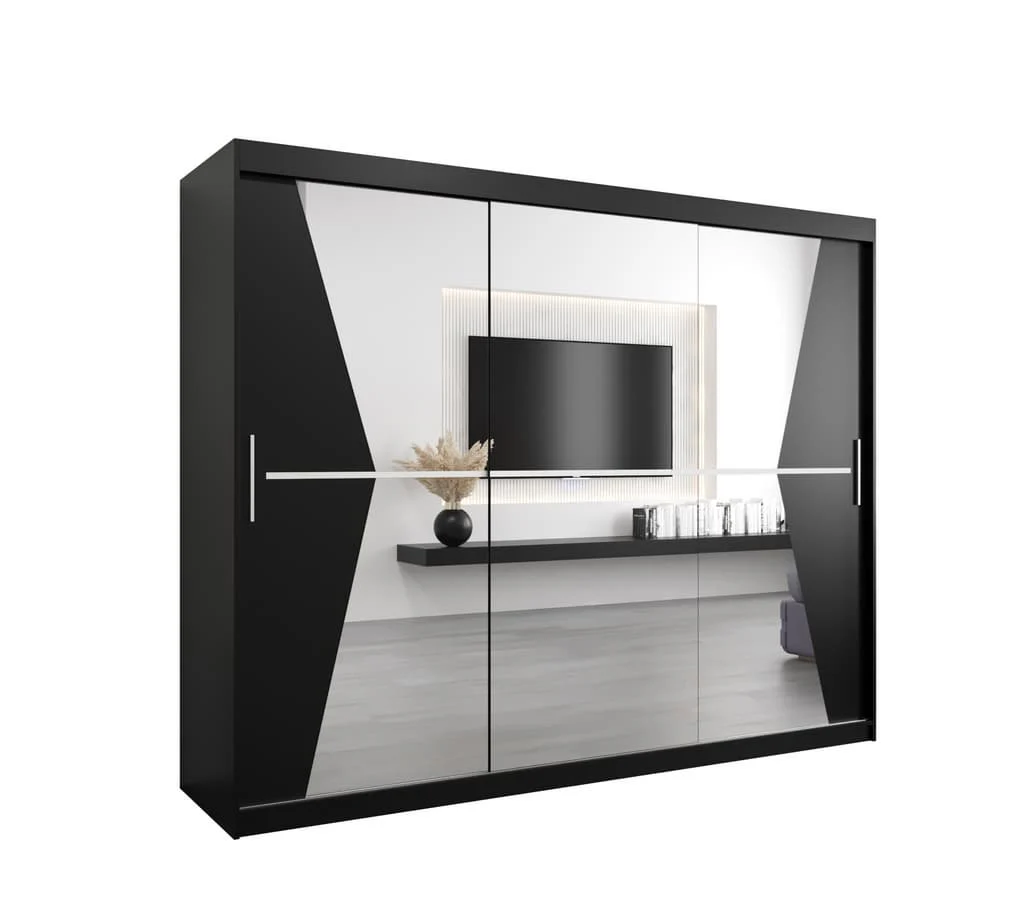 Morocco Sliding Door Wardrobe 250cm - Image 11