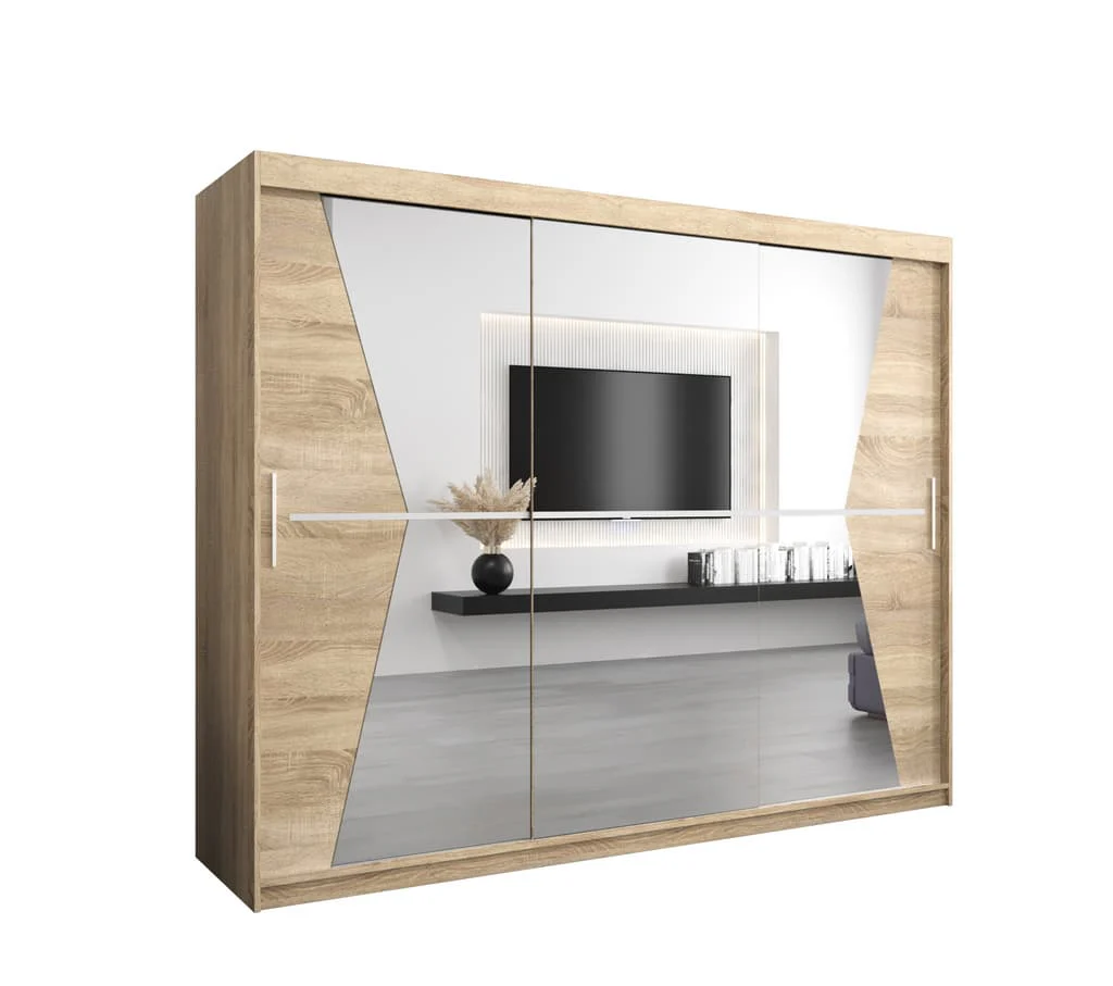 Morocco Sliding Door Wardrobe 250cm - Image 15
