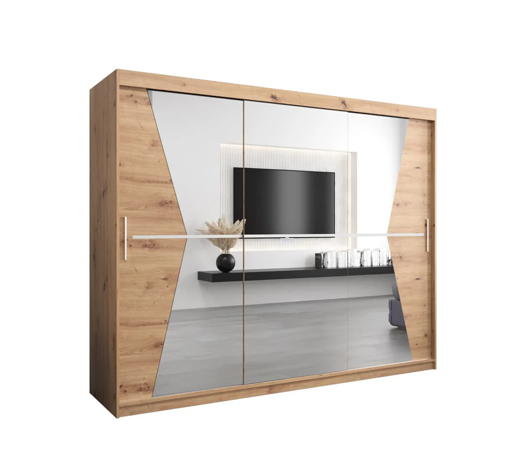 Morocco Sliding Door Wardrobe 250cm - Image 6