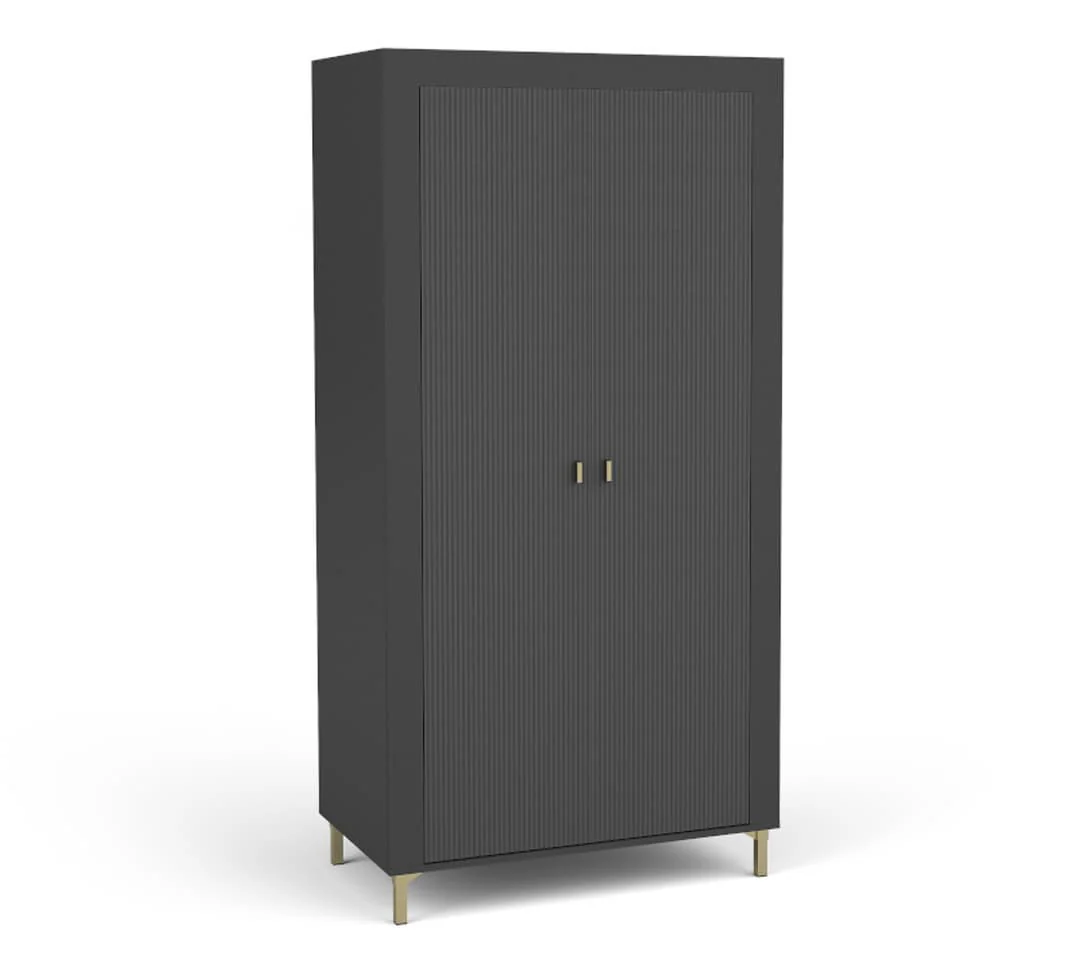 Mossa 01 Hinged Door Wardrobe 97cm - Image 4