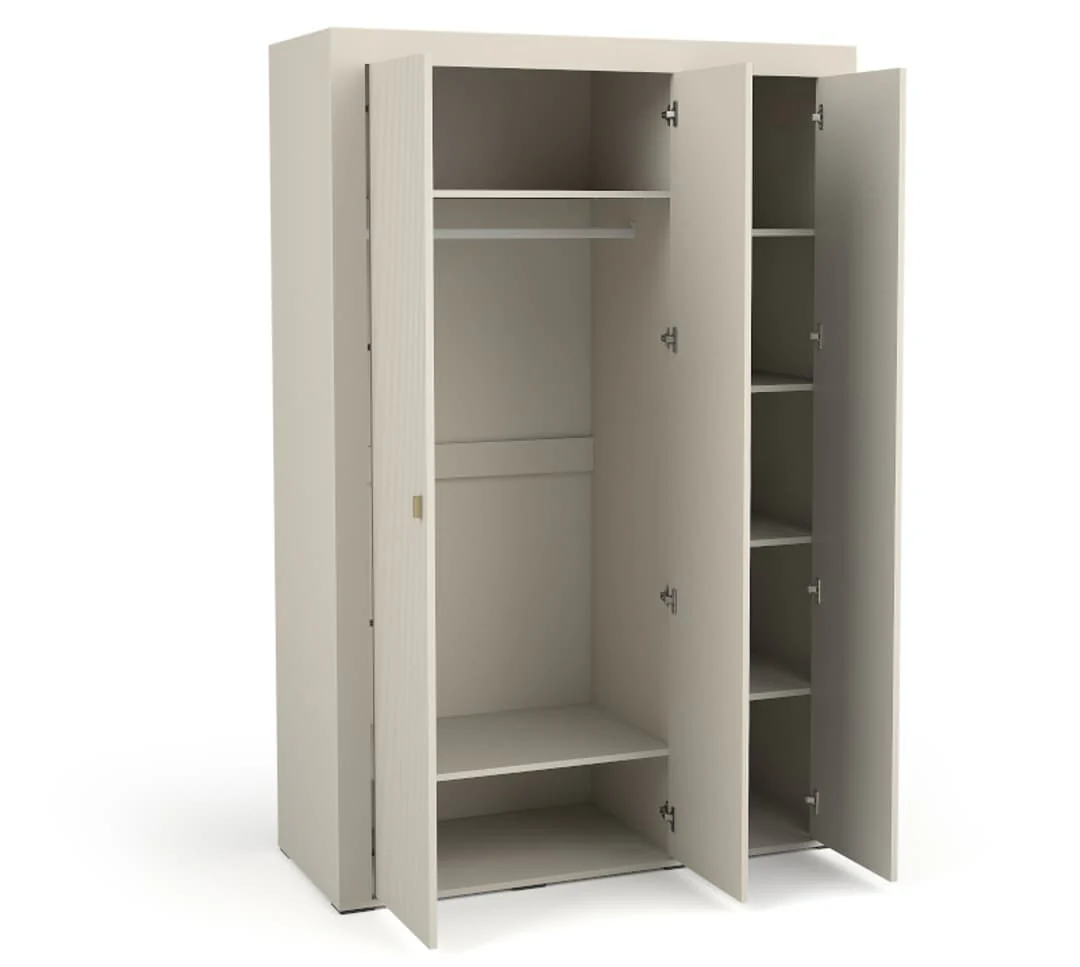 Mossa 02 Hinged Door Wardrobe 137cm - Image 2