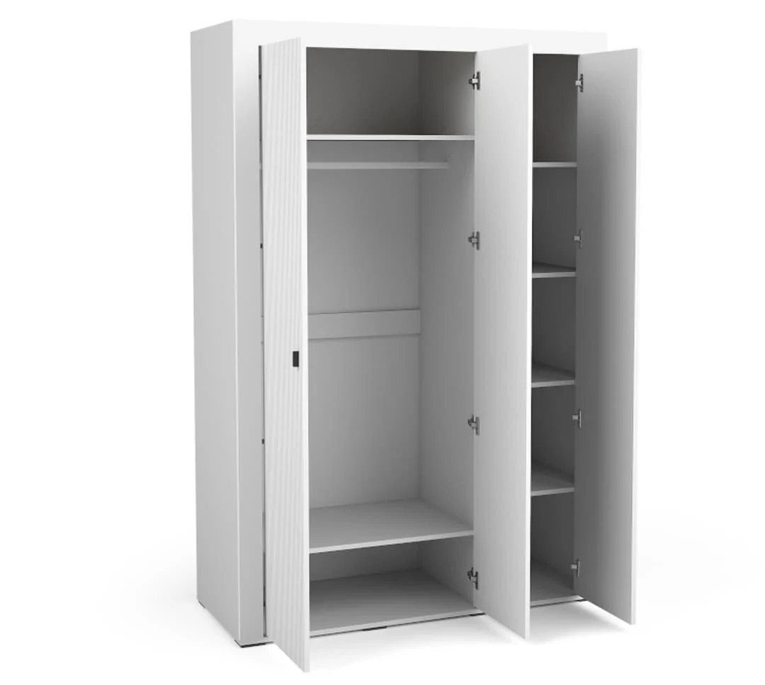 Mossa 02 Hinged Door Wardrobe 137cm - Image 8