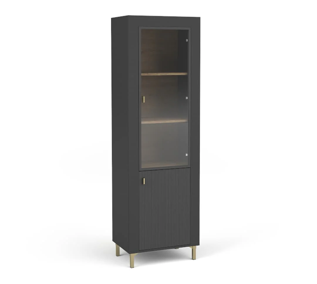 Mossa 03 Tall Display Cabinet 60cm - Image 5