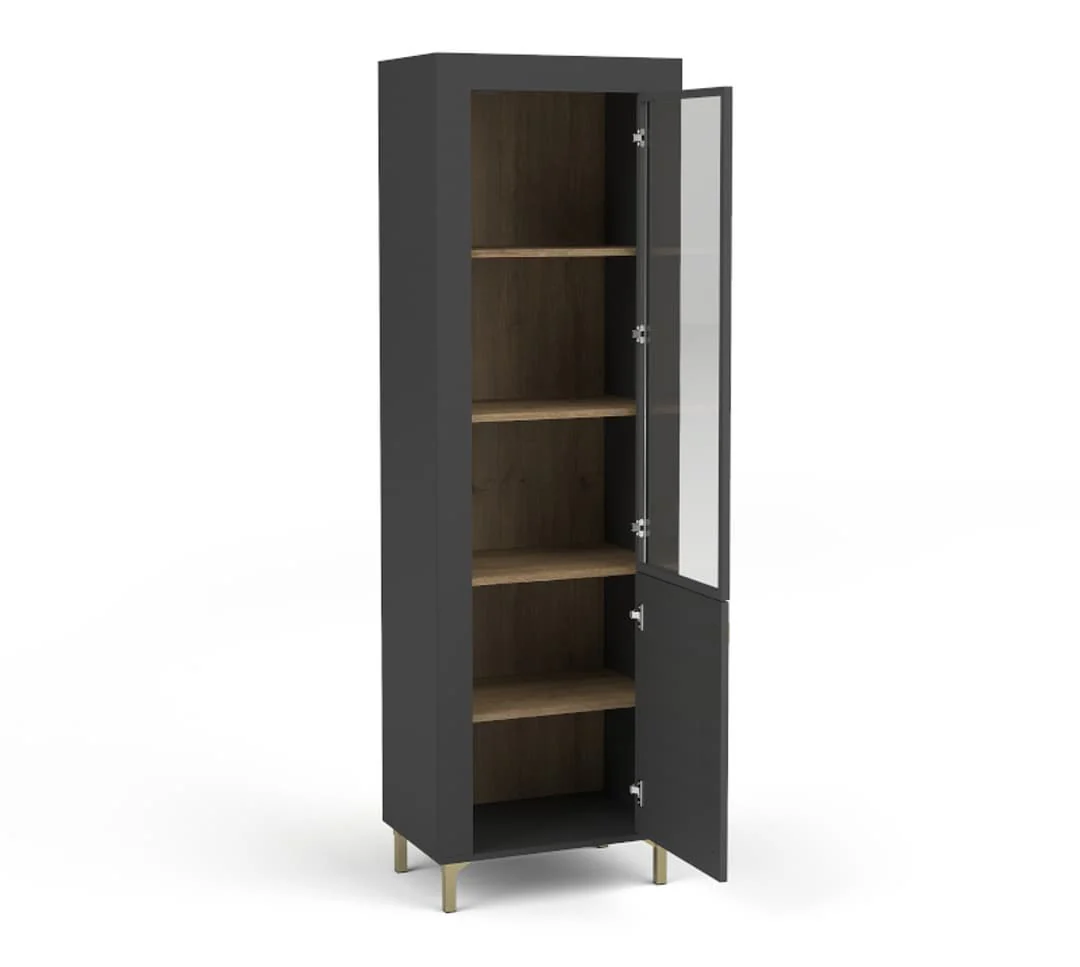 Mossa 03 Tall Display Cabinet 60cm - Image 6
