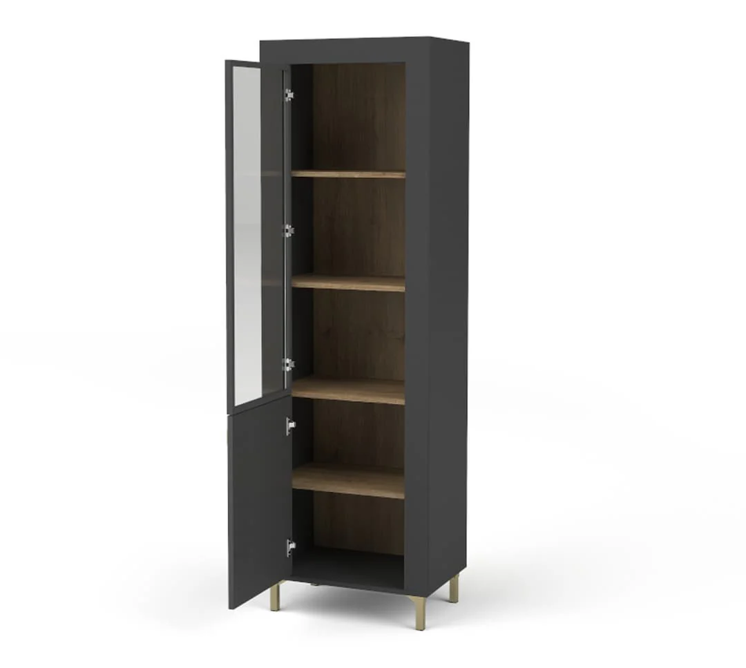 Mossa 03 Tall Display Cabinet 60cm - Image 7