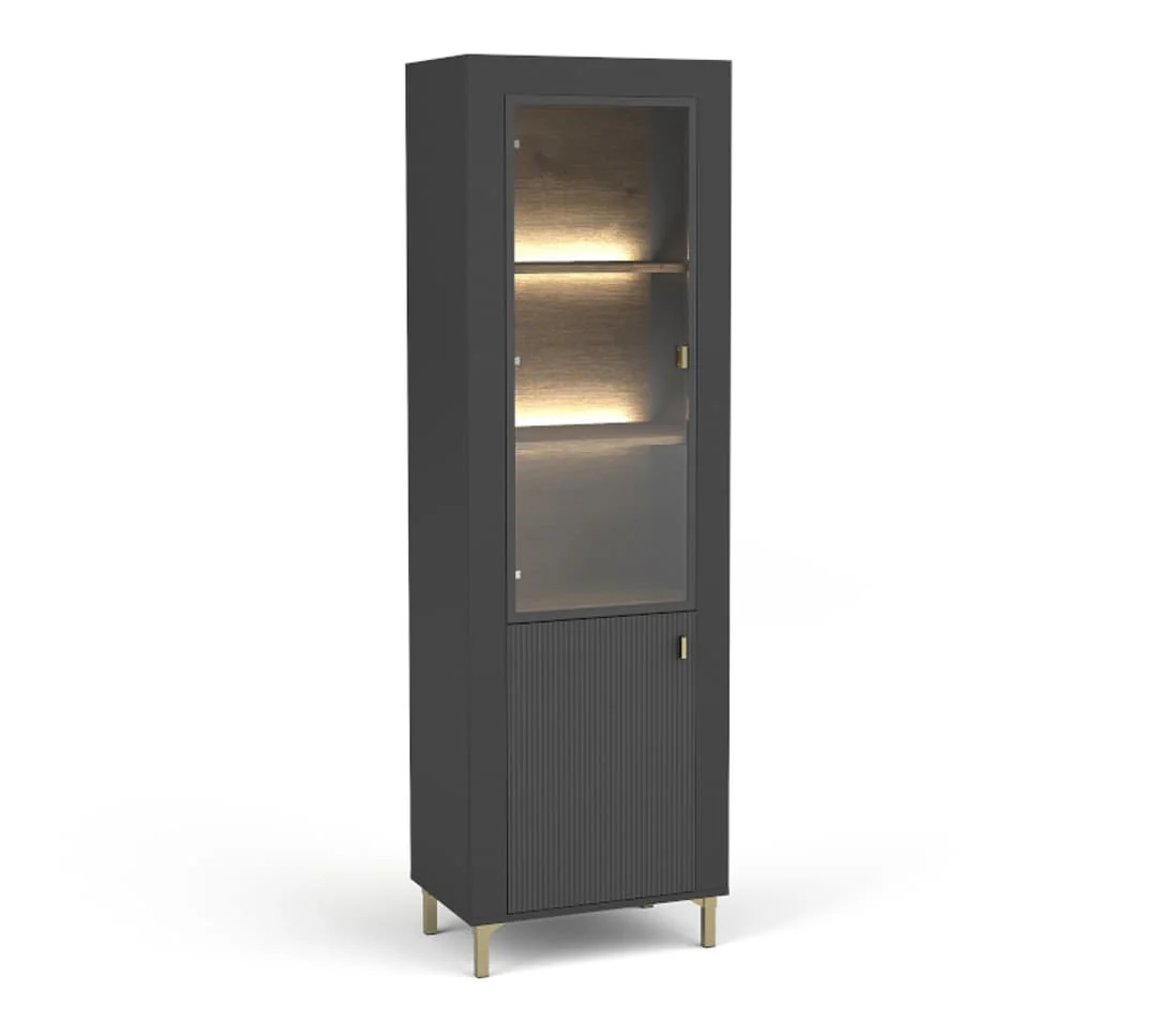 Mossa 03 Tall Display Cabinet 60cm - Image 8