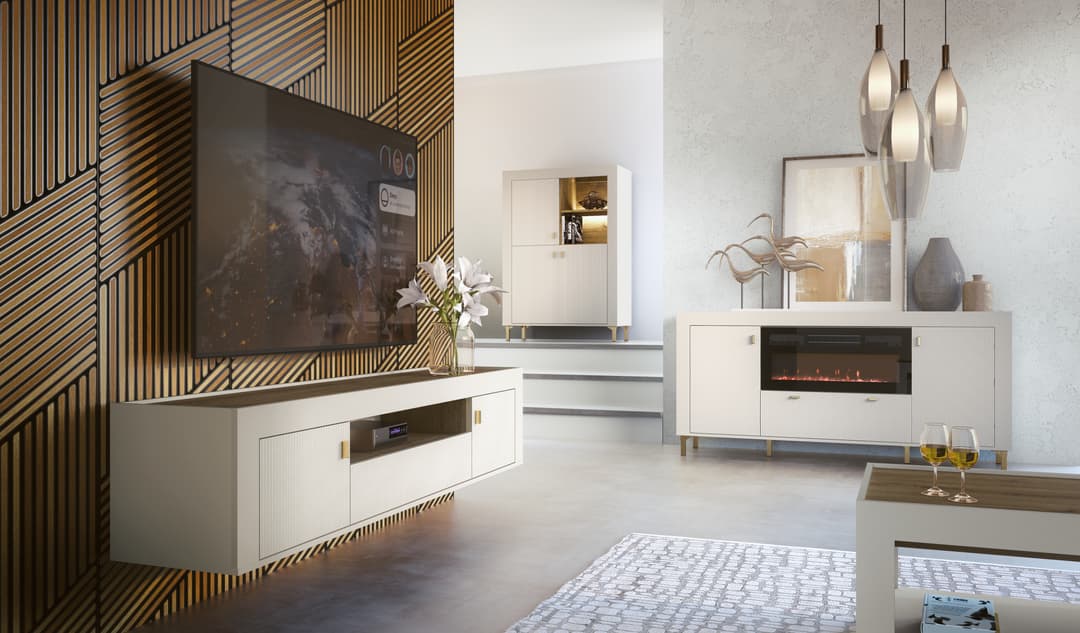 Mossa 05 Highboard Cabinet 97cm - Image 4