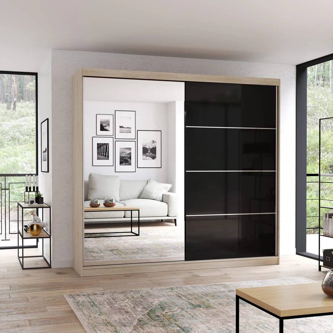 Multi 31 Sliding Door Wardrobe 233cm - Image 3