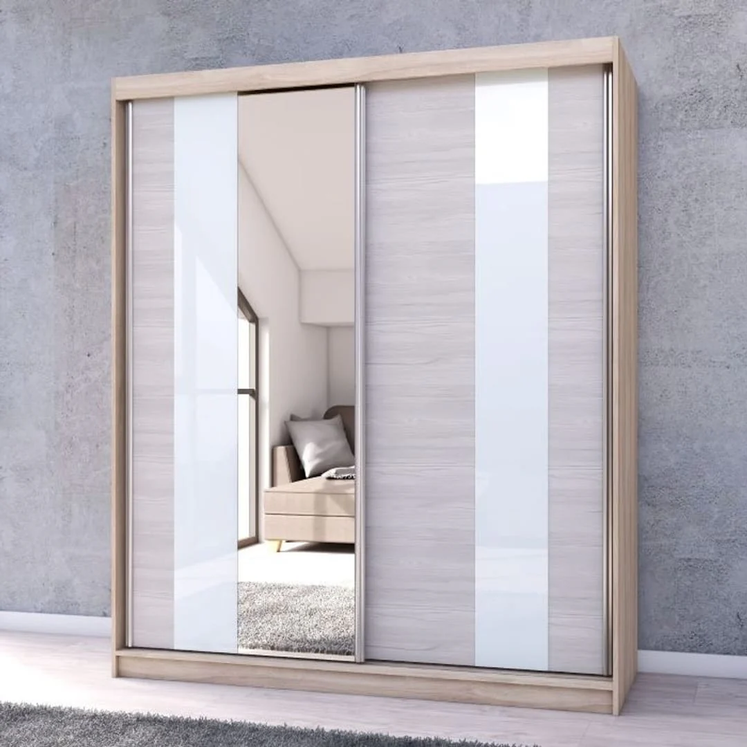 Multi 32 Sliding Door Wardrobe 183cm - Image 3