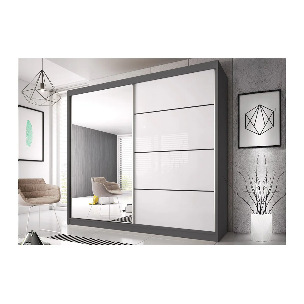 Multi 35 Sliding Door Wardrobe 233cm - Image 4