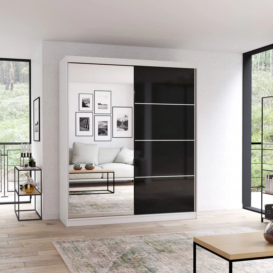 Multi 31 Sliding Door Wardrobe 183cm - Image 4