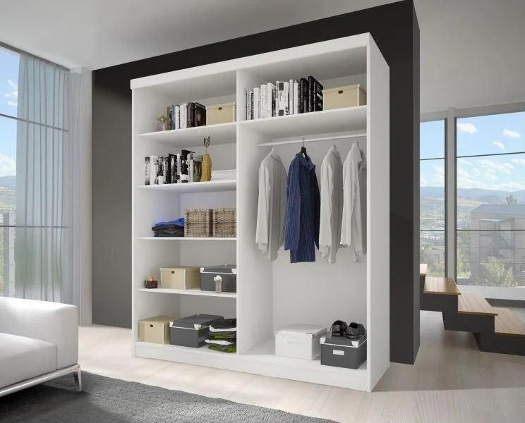 Multi 31 Sliding Door Wardrobe 183cm - Image 6