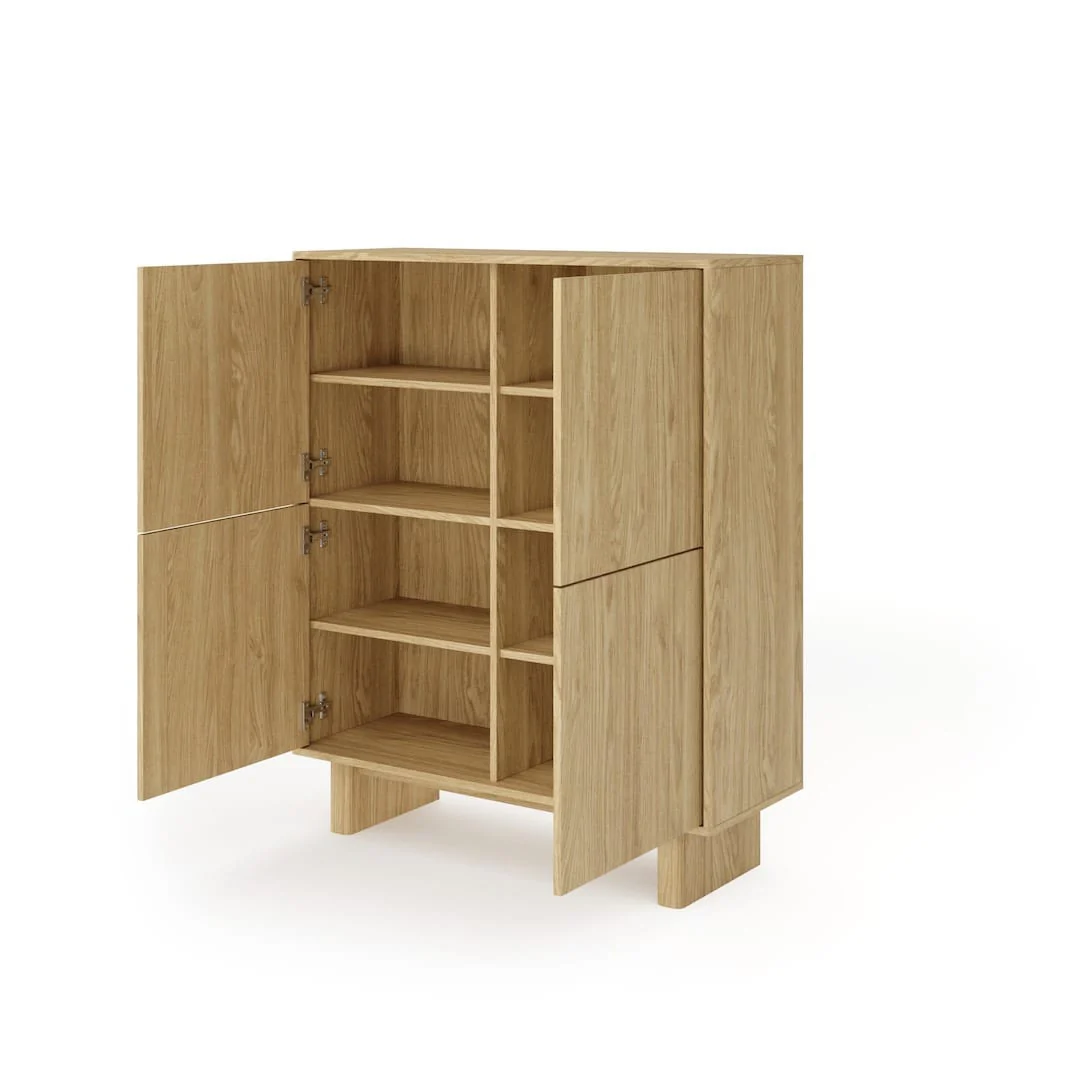 Nabu Highboard Cabinet 104cm - Image 3