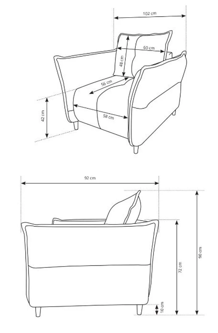 Napoli Armchair - Image 8