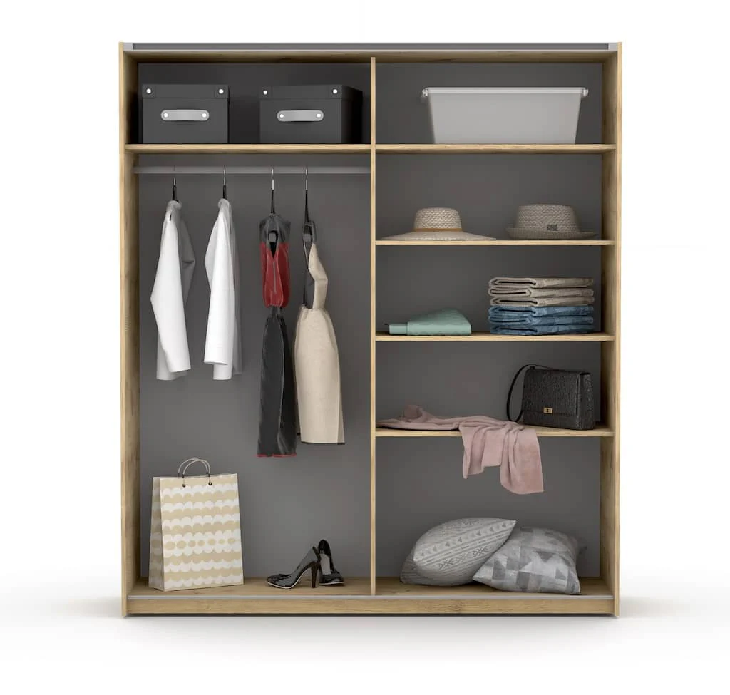 Nebraska Sliding Door Wardrobe 200cm - Image 3