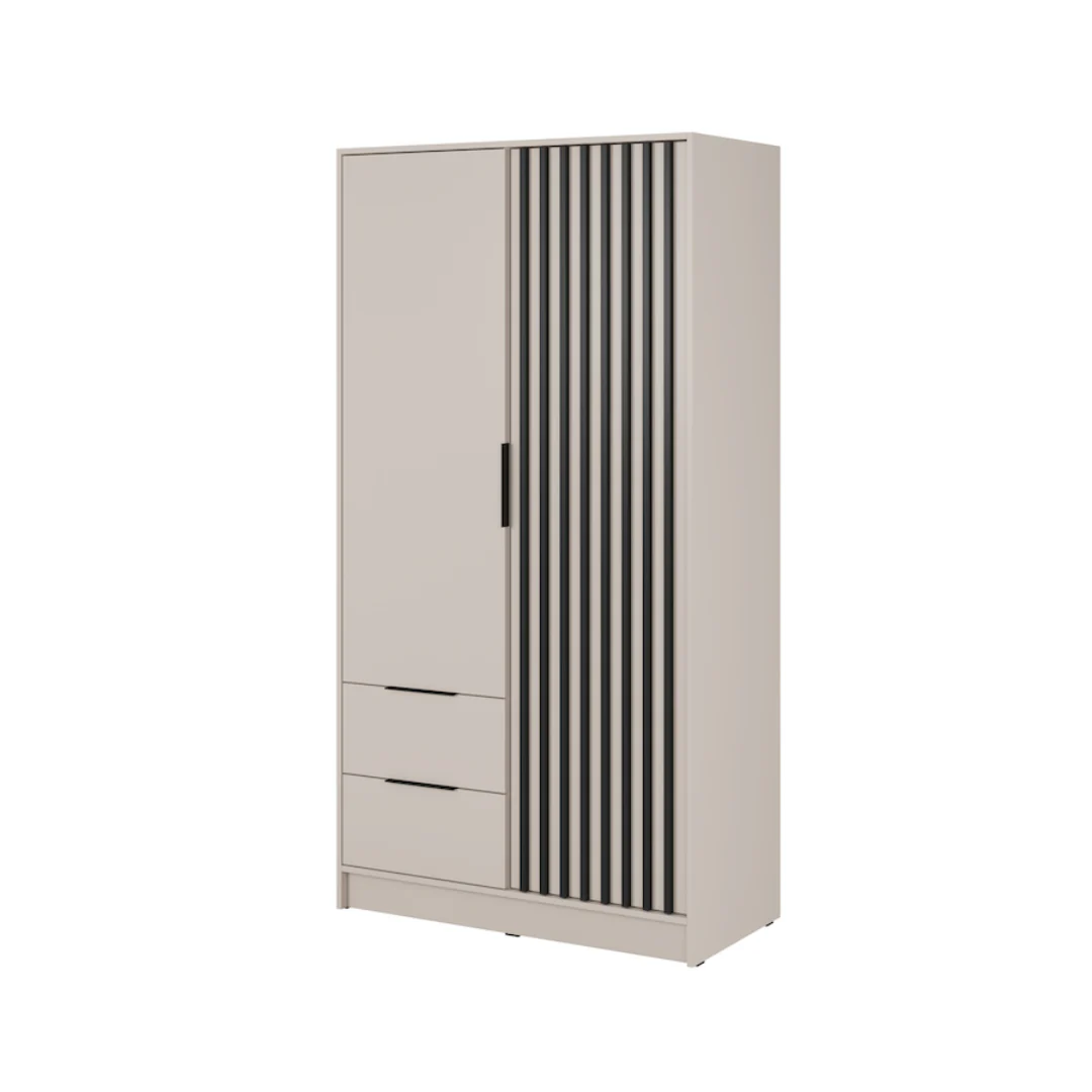 Nelly Hinged Door Wardrobe 105cm - Image 2