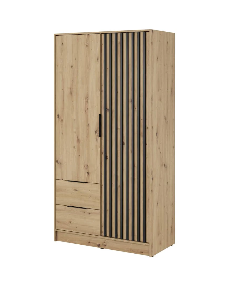Nelly Hinged Door Wardrobe 105cm - Image 5