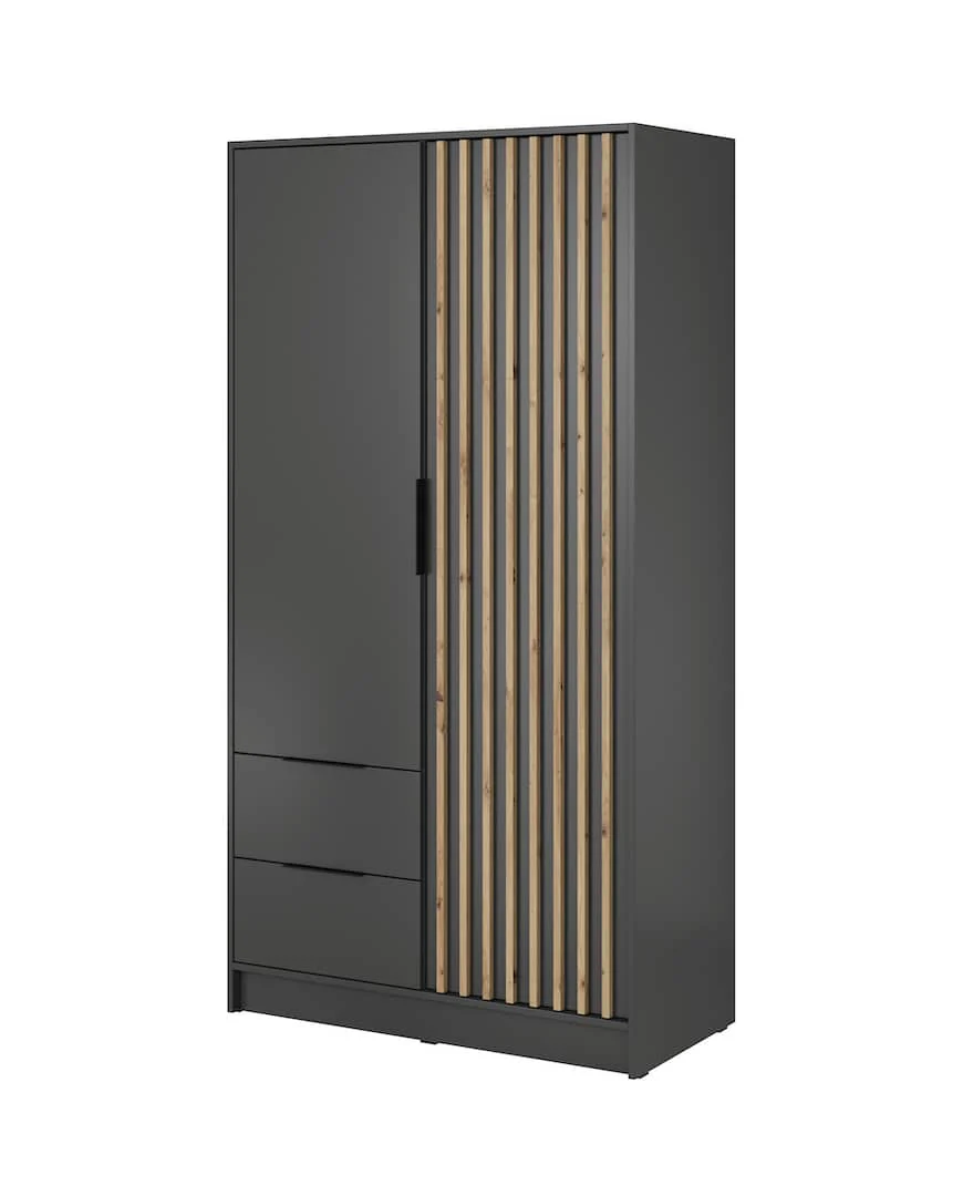 Nelly Hinged Door Wardrobe 105cm - Image 8