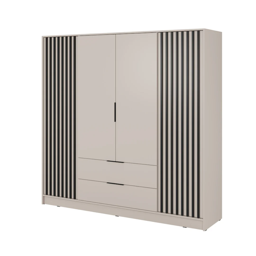 Nelly Hinged Door Wardrobe 206cm - Image 2