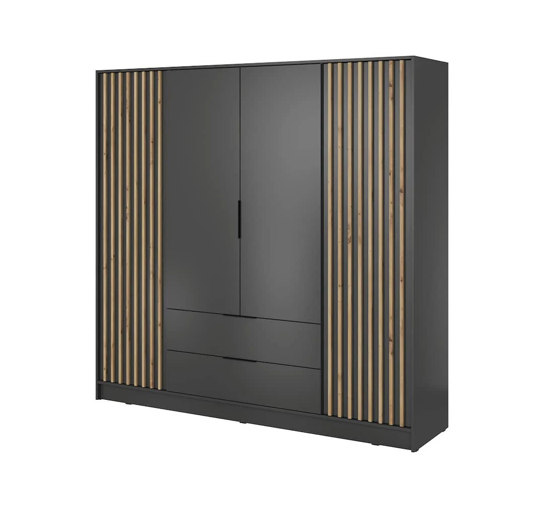 Nelly Hinged Door Wardrobe 206cm - Image 8