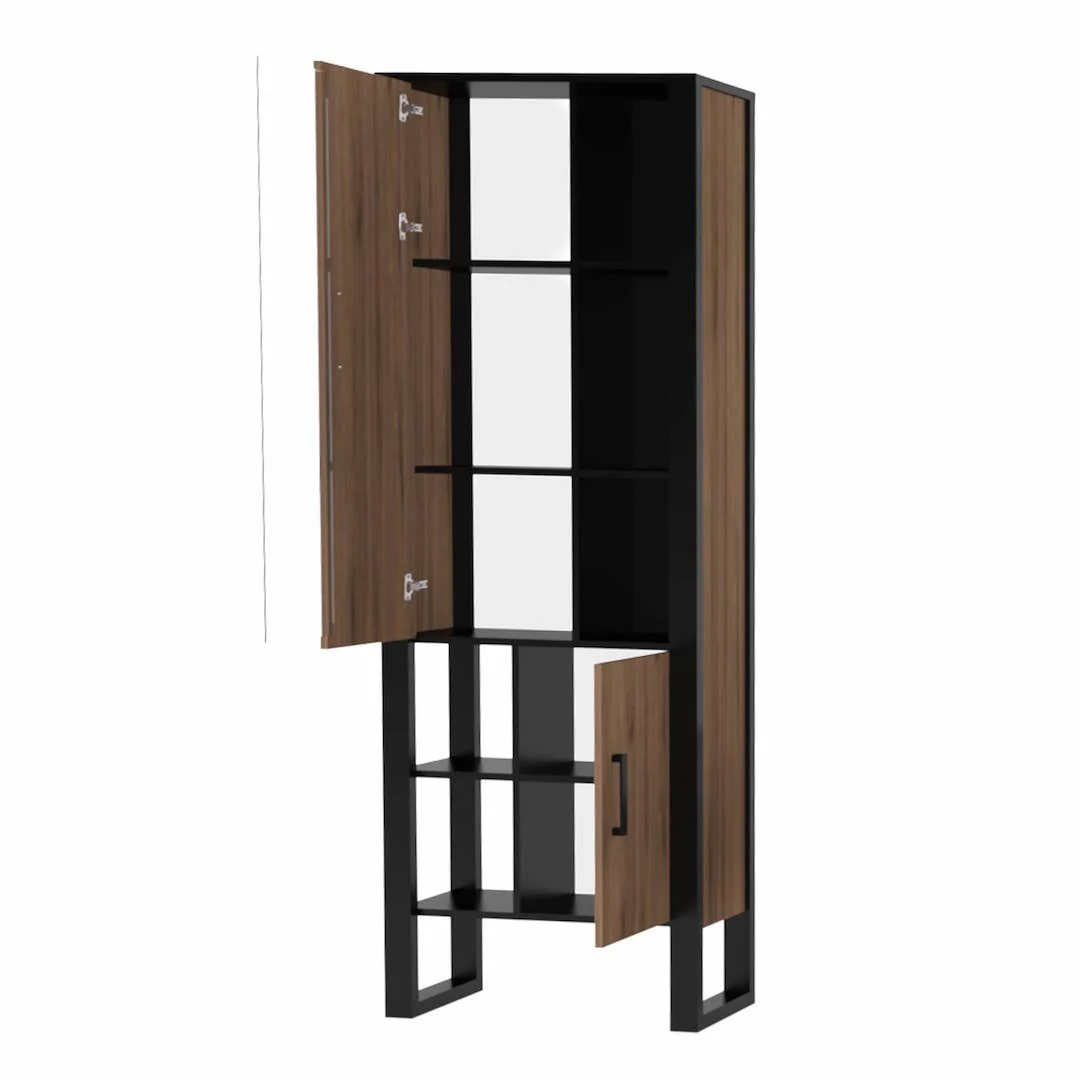 Nordi 12 Tall Display Cabinet 75cm - Image 4
