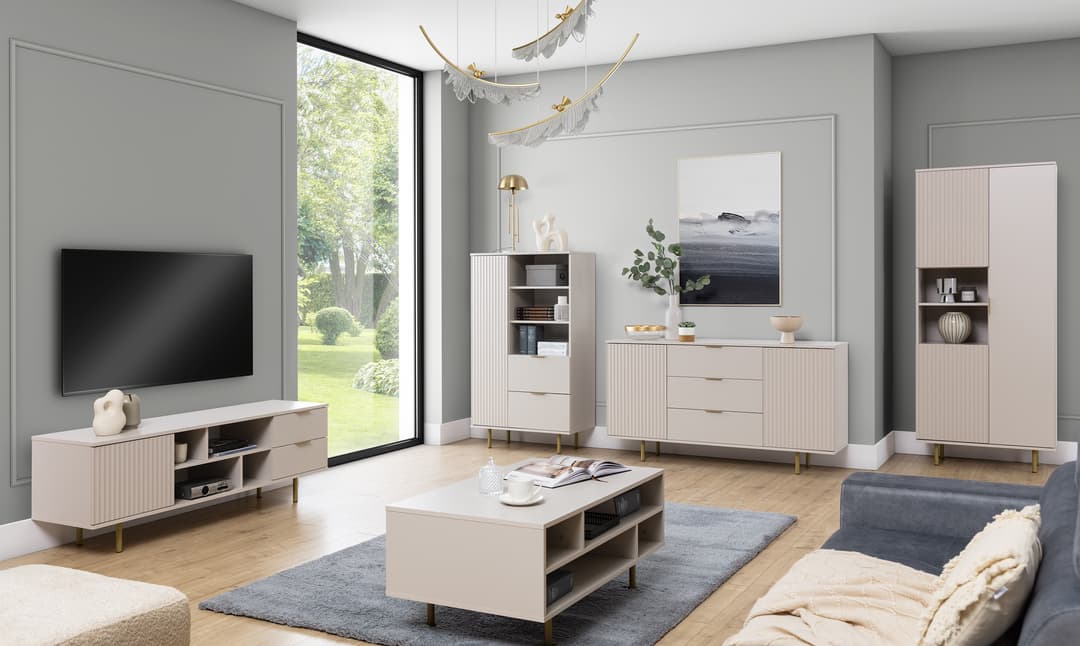 Nubia Tall Cabinet 80cm - Image 4