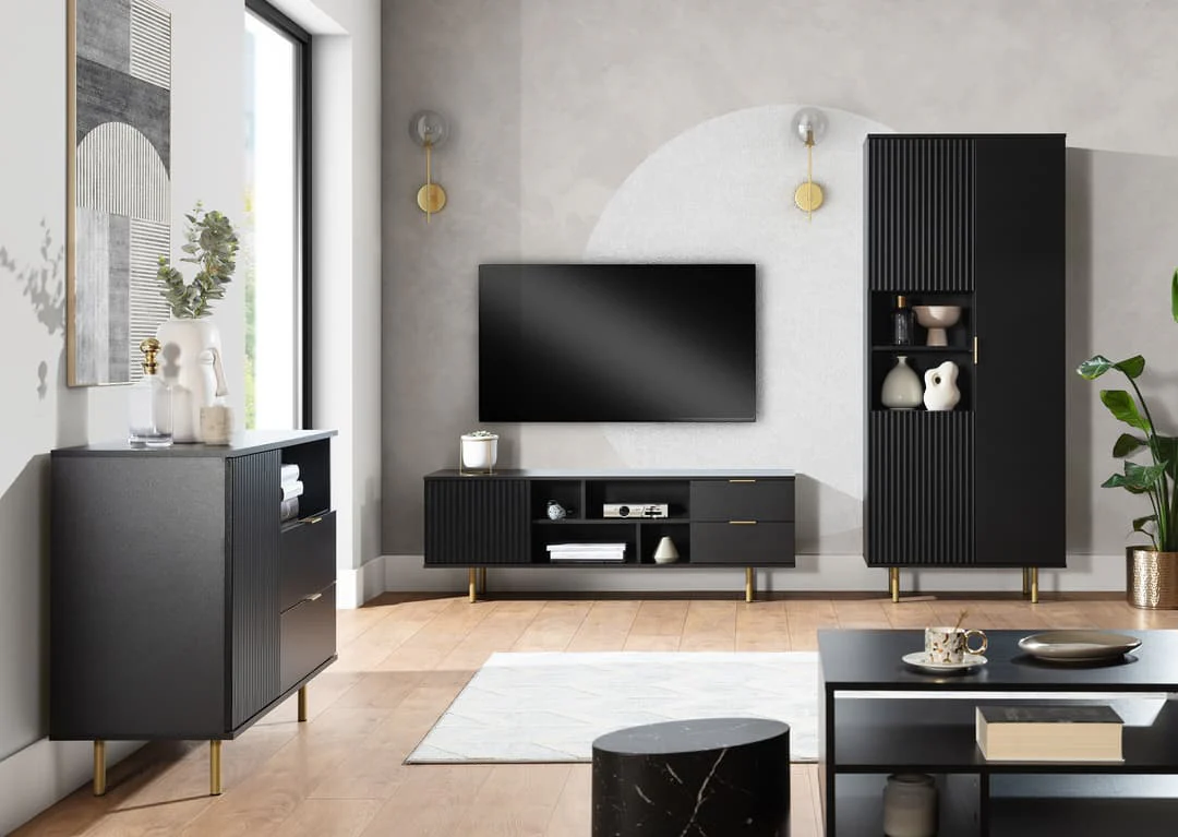 Nubia Tall Cabinet 80cm - Image 9