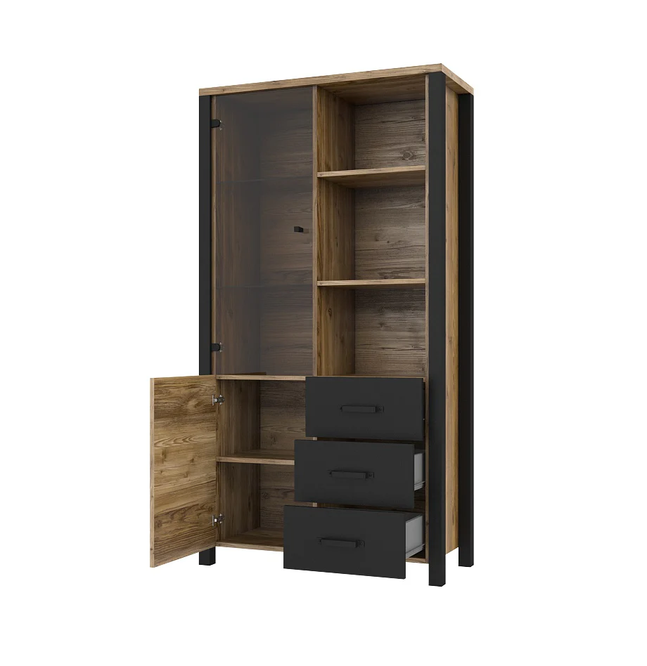 Olin 13 Display Cabinet 101cm - Image 3