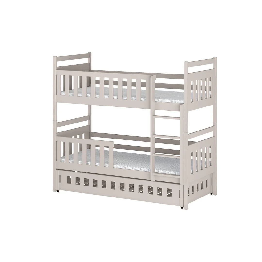 Wooden Bunk Bed Olivia With Trundle - Image 13