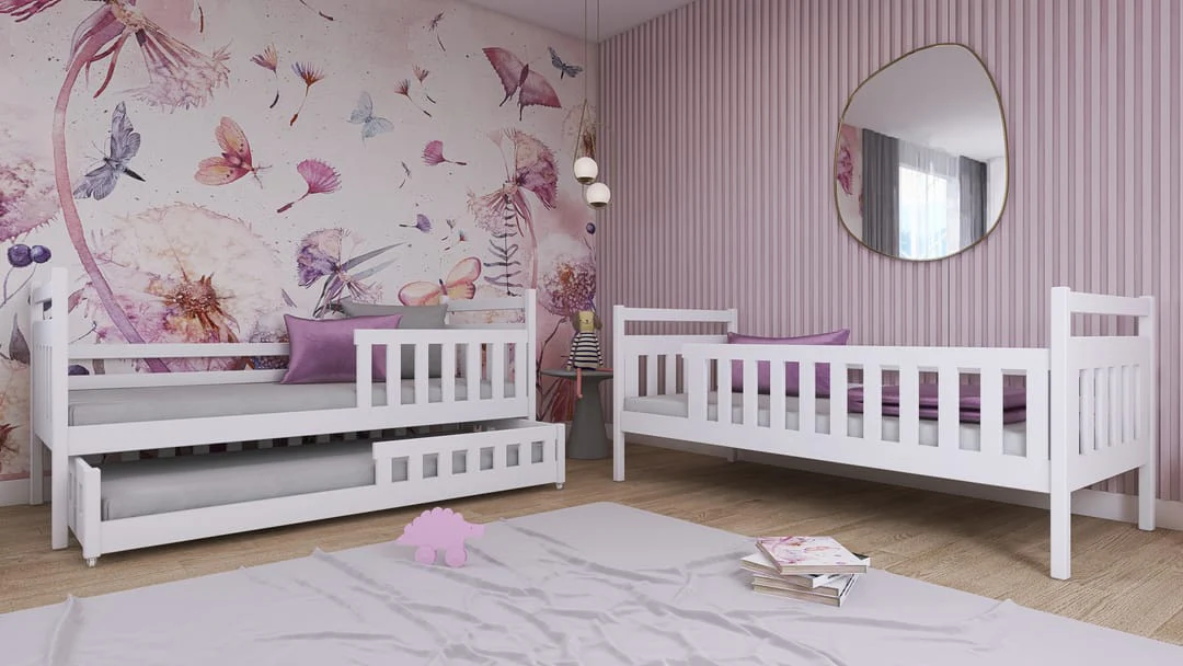 Wooden Bunk Bed Olivia With Trundle - Image 4
