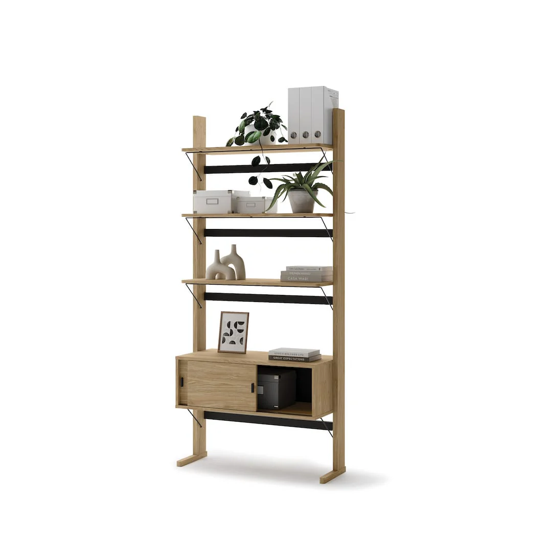 Ollie OL-01 Bookcase 88cm - Image 3