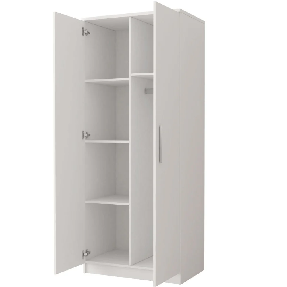 Omega OM-06 Hinged Wardrobe 80cm - Image 2