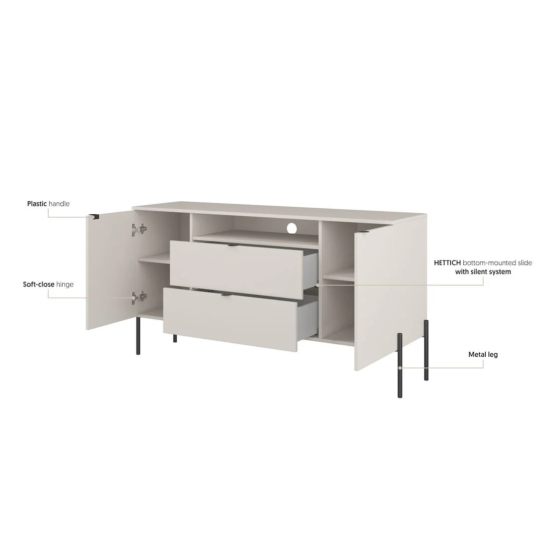 Ore 26 Sideboard Cabinet 140cm - Image 10
