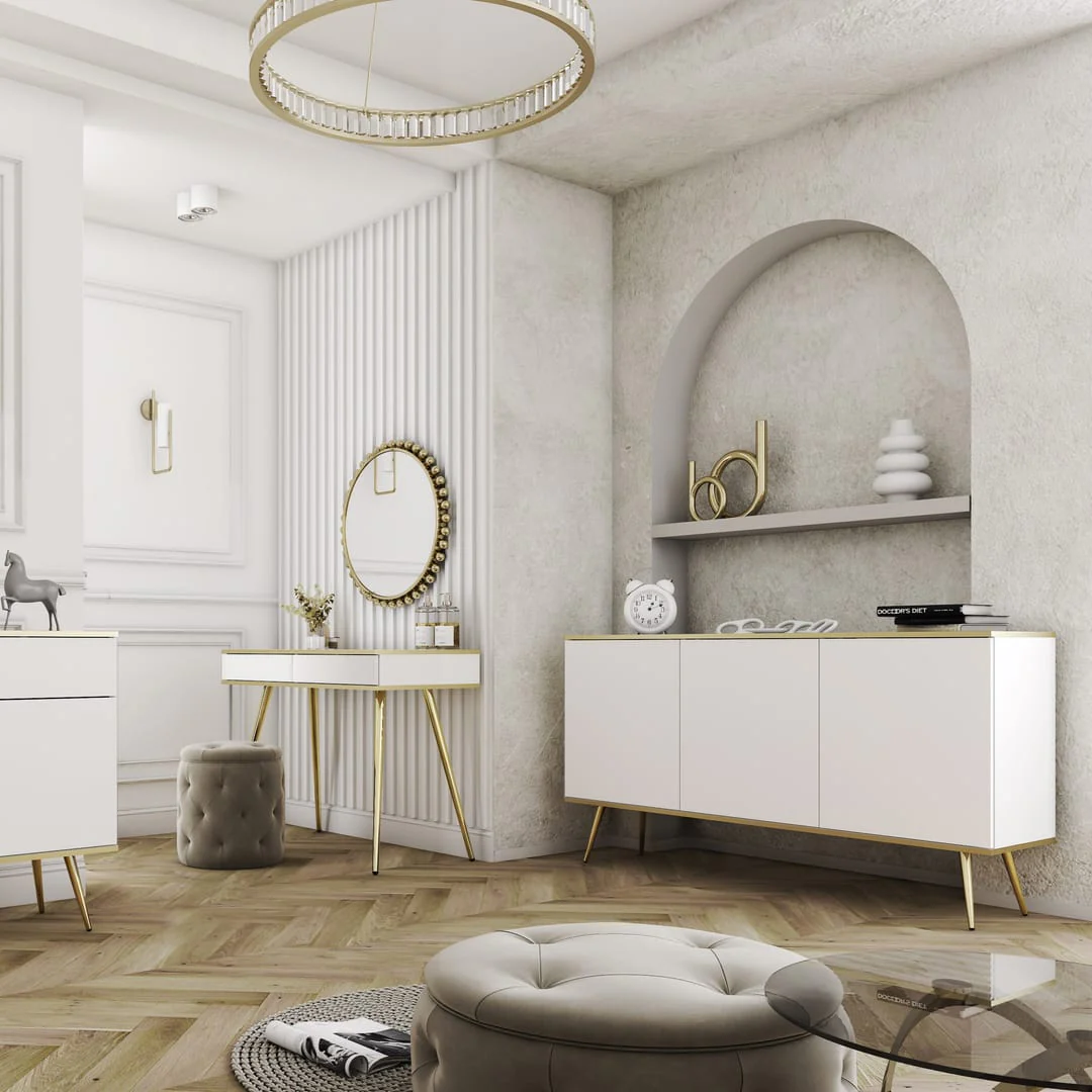 Oro Dressing Table 102cm - Image 12