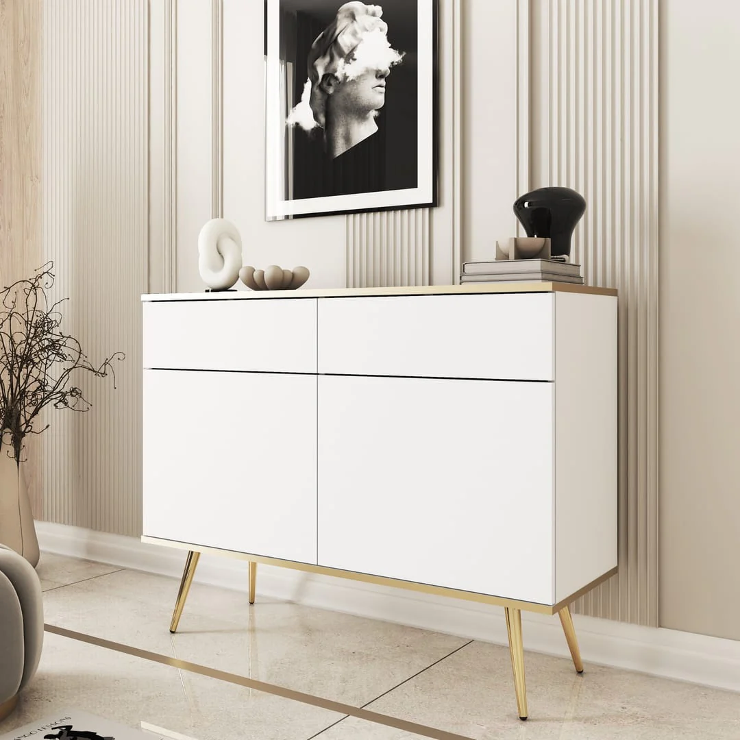 Oro Sideboard Cabinet 107cm - Image 10