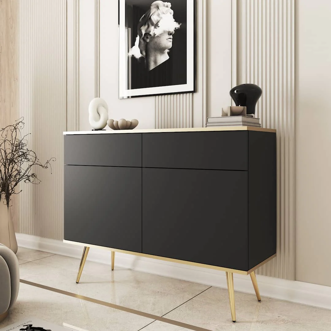 Oro Sideboard Cabinet 107cm - Image 6