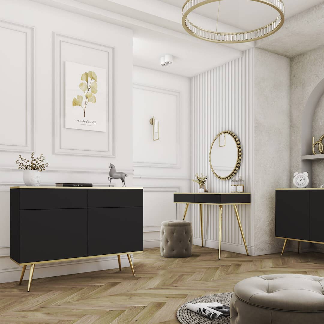 Oro Sideboard Cabinet 160cm - Image 8