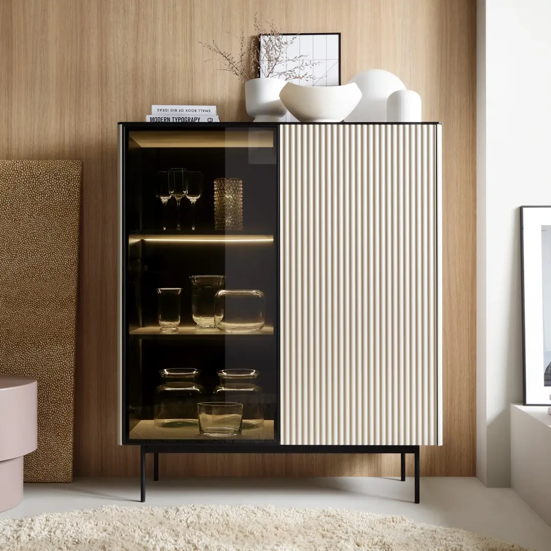 Orta Highboard Cabinet 107cm - Image 6
