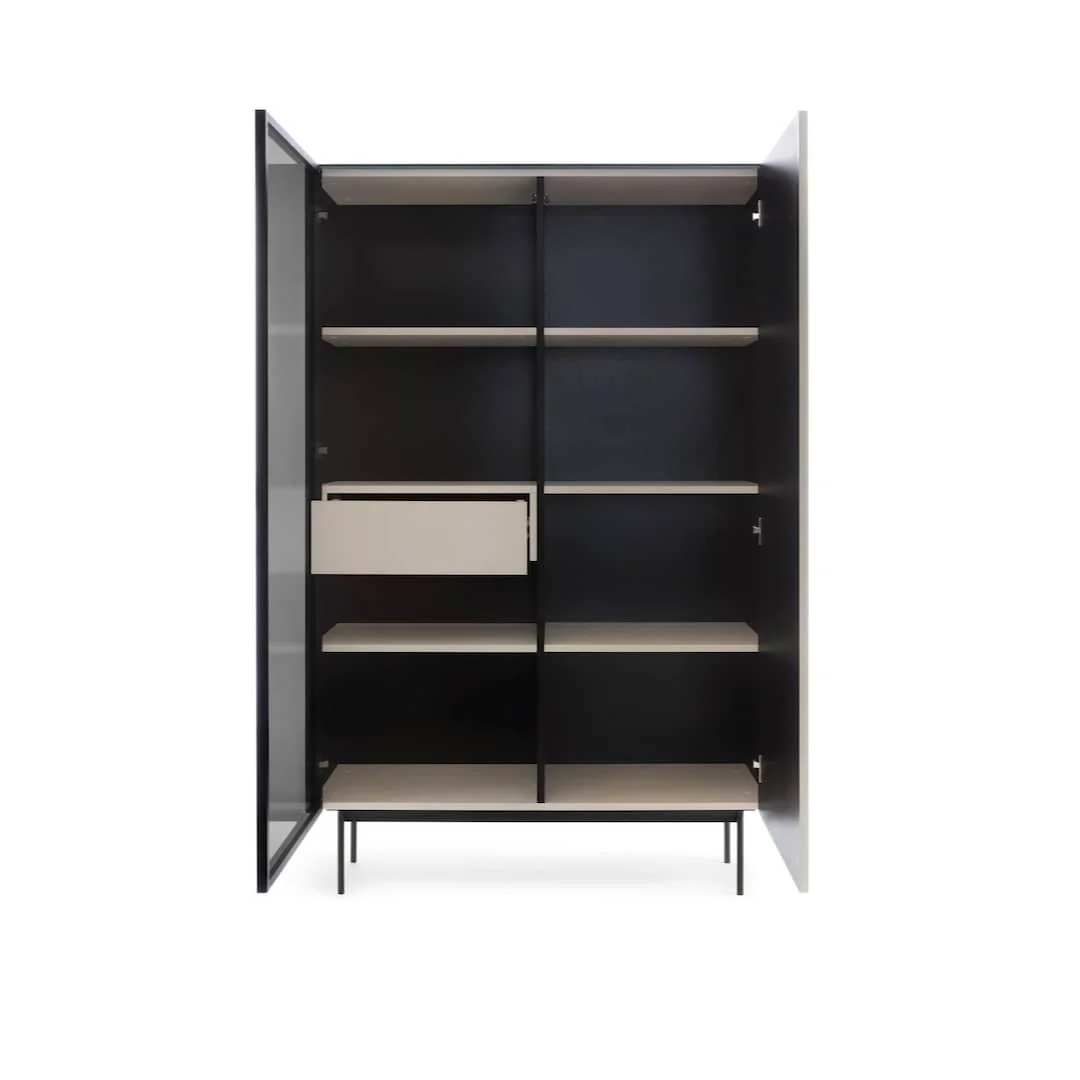 Orta Tall Display Cabinet 107cm - Image 9